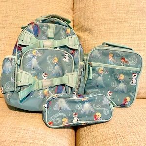 Pottery Barn Kids Frozen Backpack Bundle Set